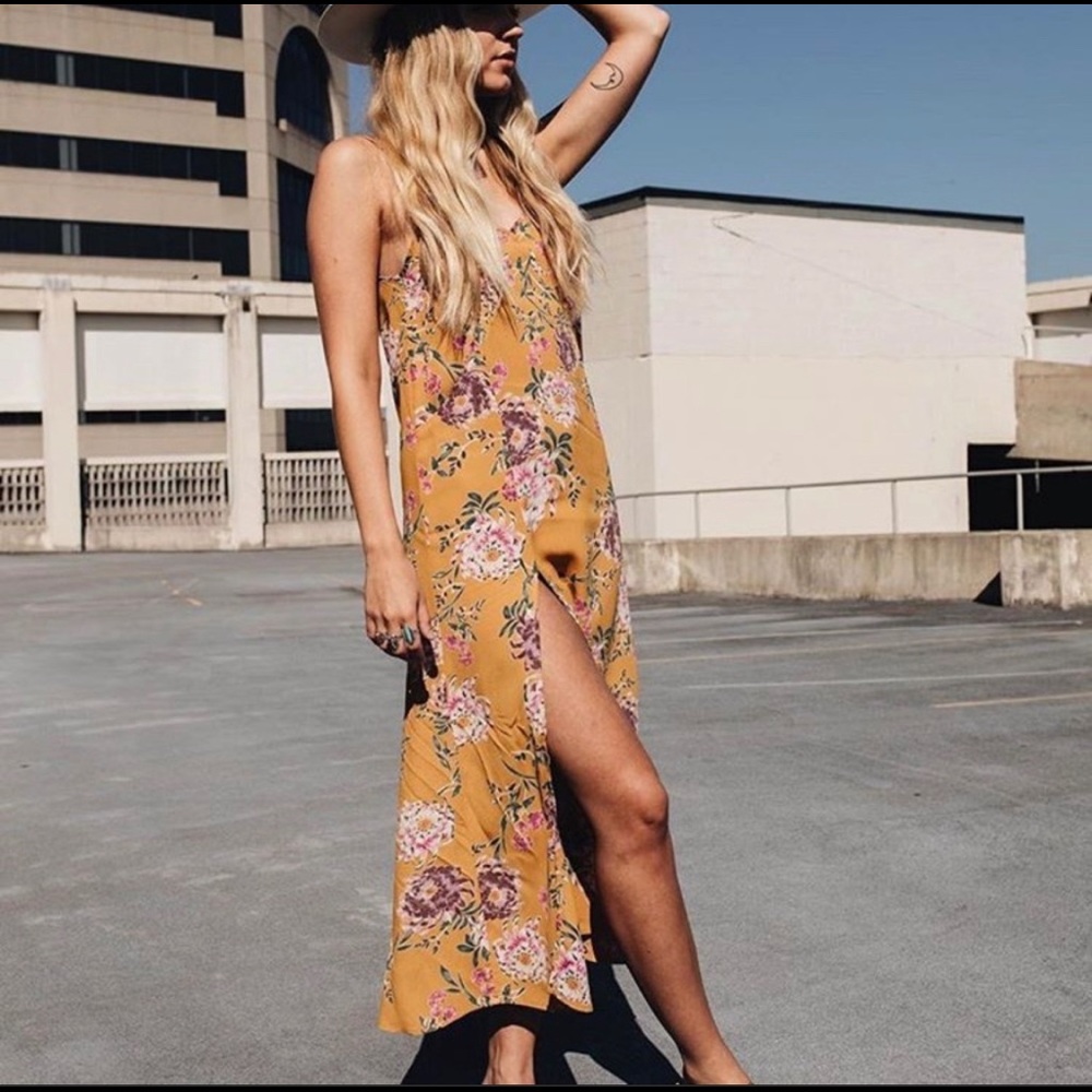 LASTONE⚡Flynn Skye Jeanette Slip Dress Floral